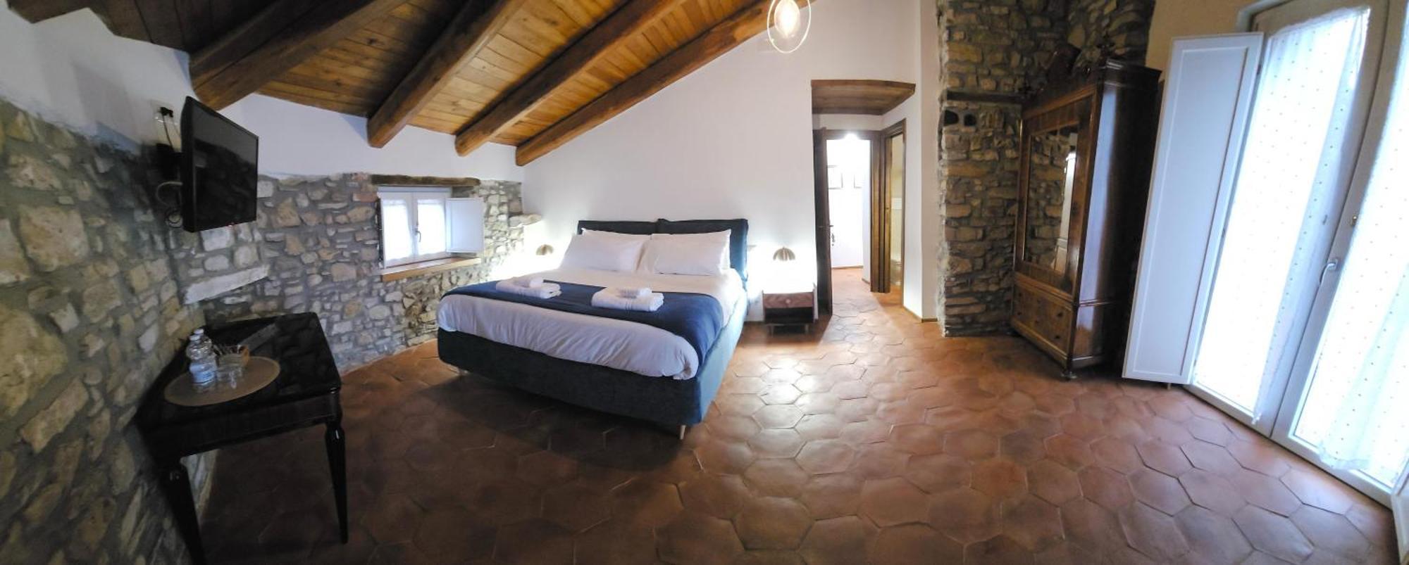 Bed and Breakfast La Mansarda Castellabate Habitación foto